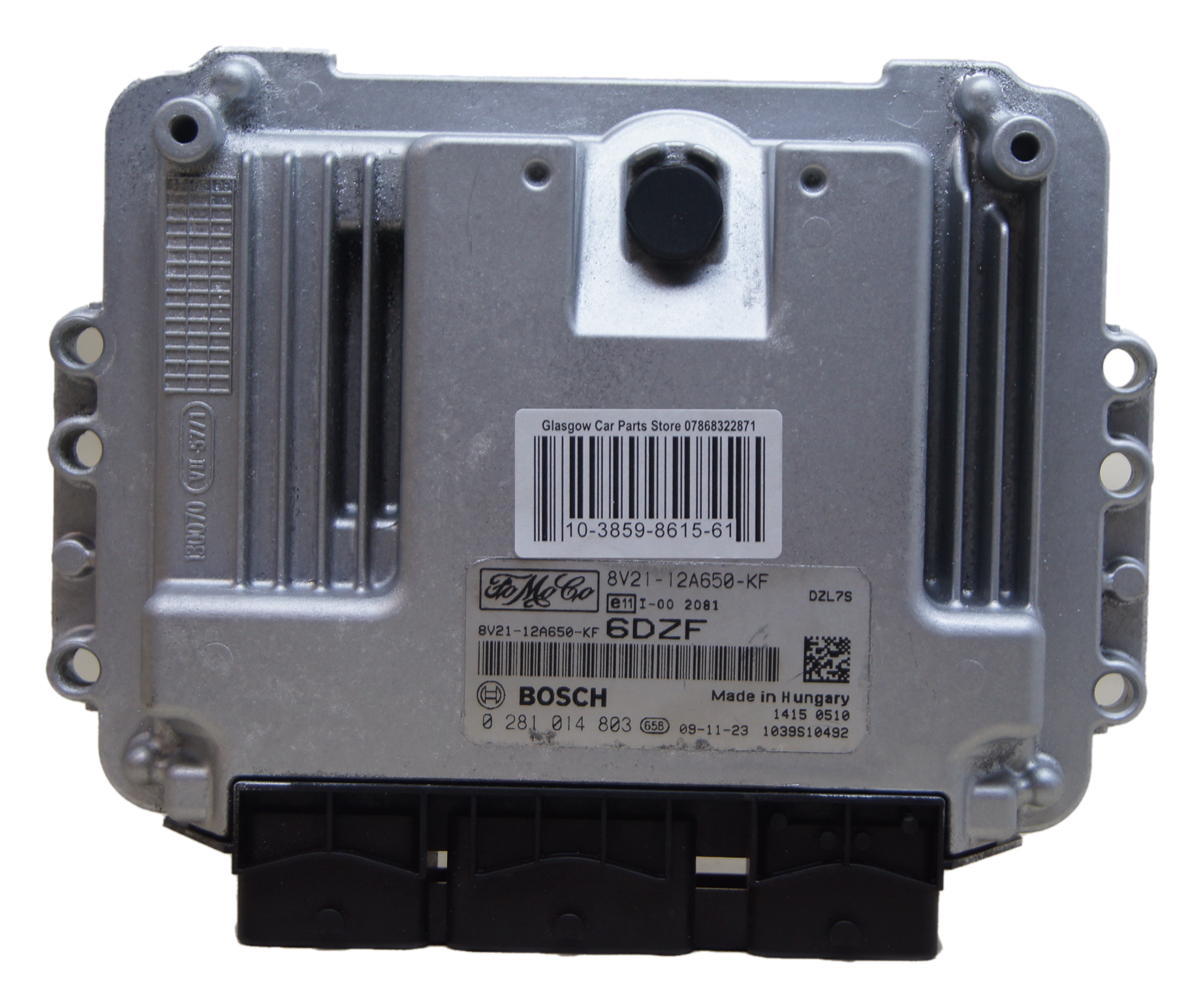 Ford Fiesta Ecu Engine Control Unit 8V21-12A650-KF  0281014803 virgin ecu. - Glasgow Car Parts Store