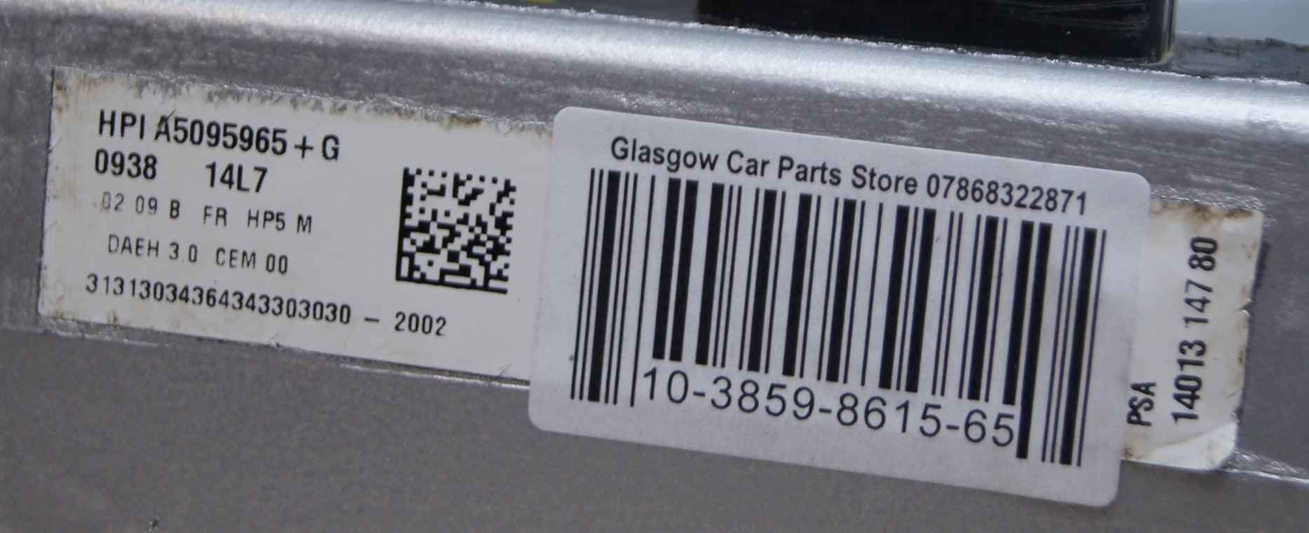 Power Steering Pump Jumpy 2 C8 Expert 2 807 1401314780 A5095965+G - Glasgow Car Parts Store