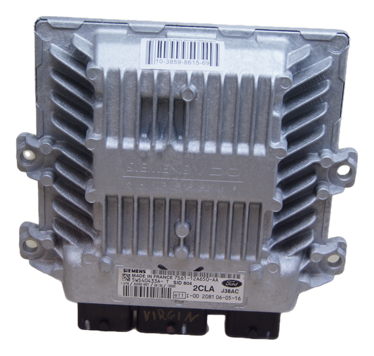 Ford siemens sid 804 Ecu  5WS40433A-T 2CLA 7S61-12A650-AA VIRGIN ECU - Glasgow Car Parts Store