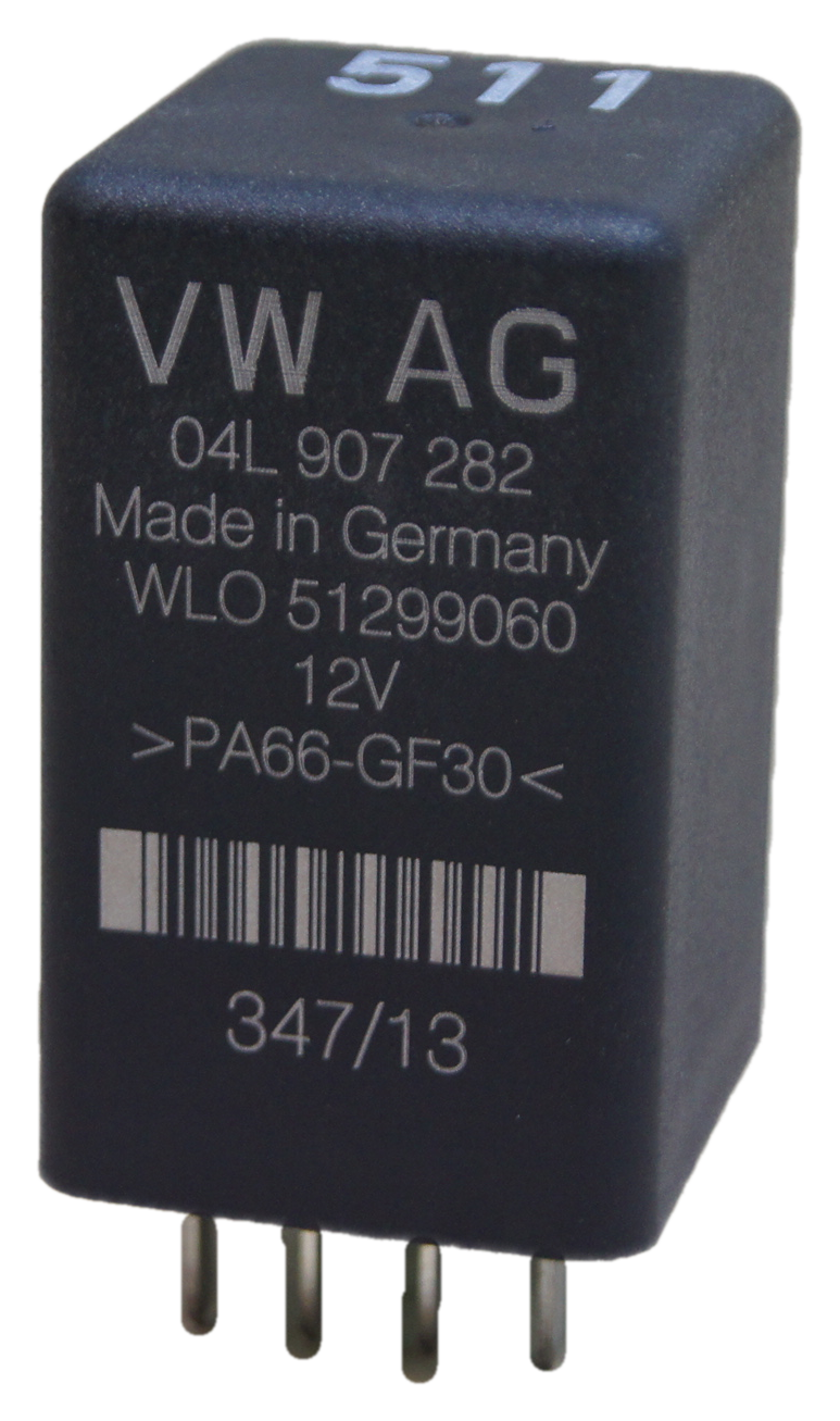 Glow Plug Control Unit Audi A3 Seat Skoda Vw  04L907282. - Glasgow Car Parts Store