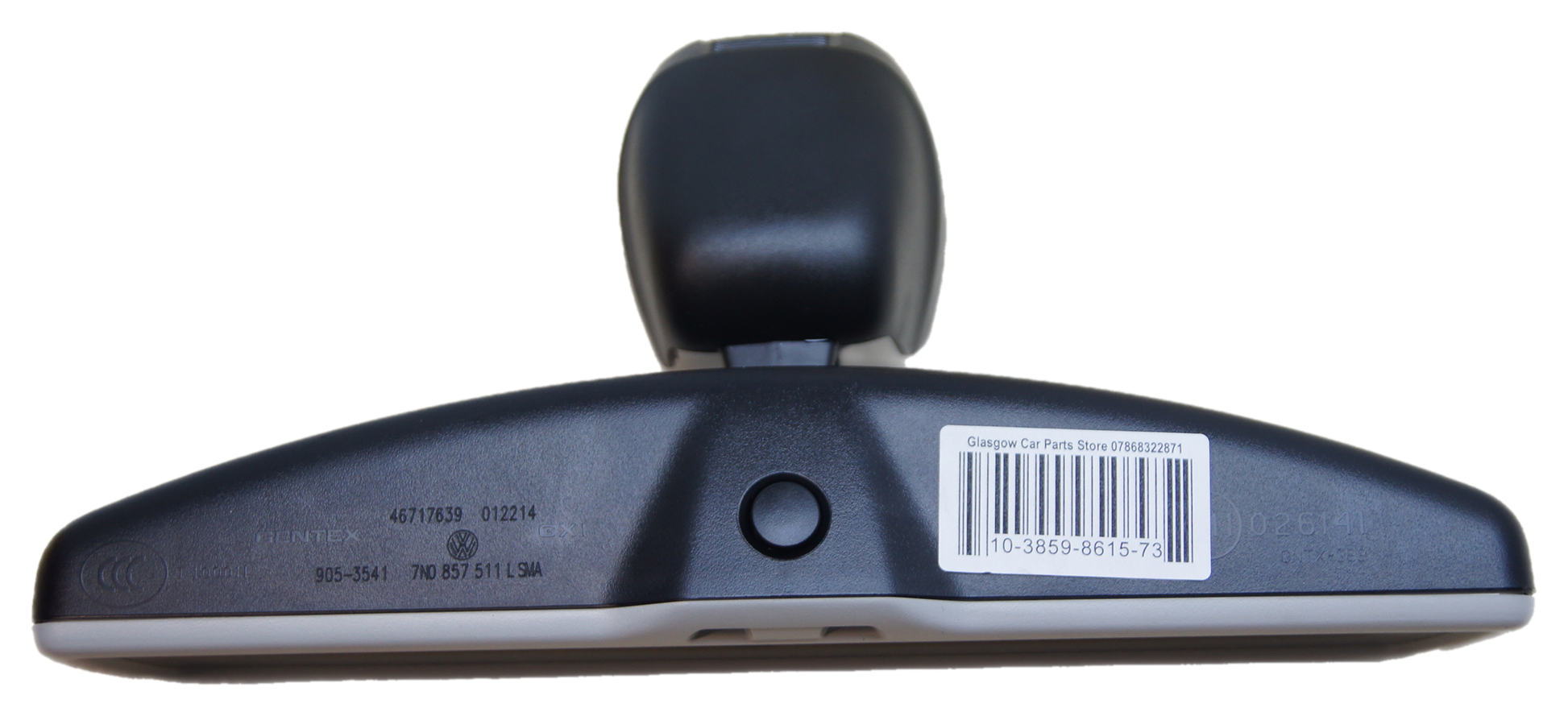 Vw Golf MK7 2013-2017 INTERIOR REAR VIEW MIRROR 7N0857511L - Glasgow Car Parts Store