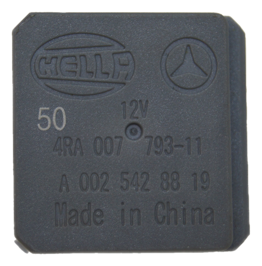HELLA 4RA007793-11 A0025428819 Automotive Relay For MERCEDES-BENZ - Glasgow Car Parts Store