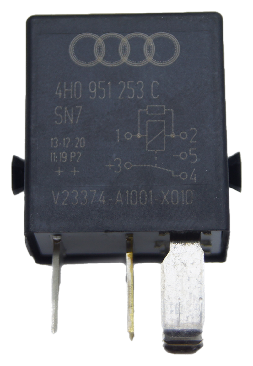 646  Relay 20A Multi Function VW Mk5 Golf Audi A1 A3 A4 4H0951253C - Glasgow Car Parts Store