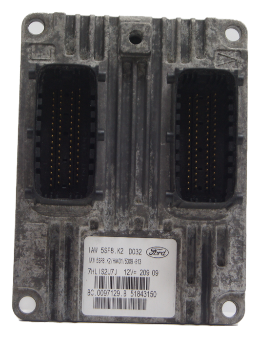 Ford Ka ecu IAW5SF8.K2/HW401/5309-B13 51843150 Plug and Play - Glasgow Car Parts Store
