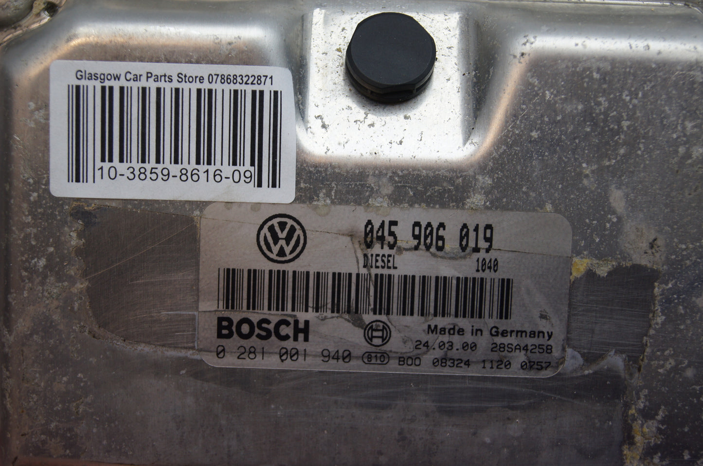 Audi VW ecu immo off/unlocked 045906019 0281001940 PLUG &PLAY - Glasgow Car Parts Store