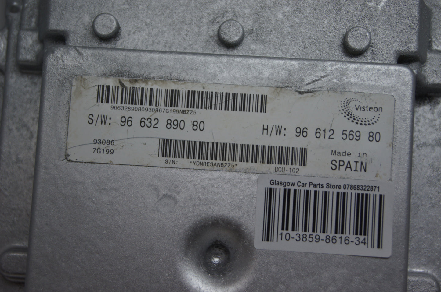 ECU PLUG AND PLAY  BOXER JUMPER DUCATO 96632890 9661256980 - Glasgow Car Parts Store