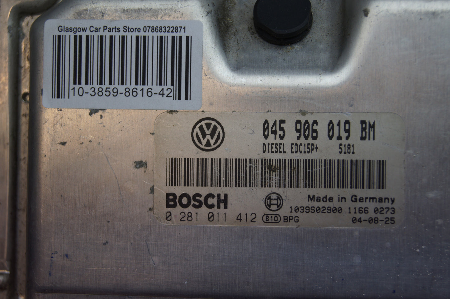 VW Skoda ECU 0281011412 045906019 BM IMMO OFF