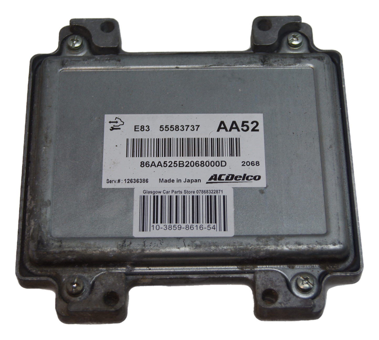ECU VAUXHALL E83 55583737 AA52 PLUG AND PLAY. - Glasgow Car Parts Store