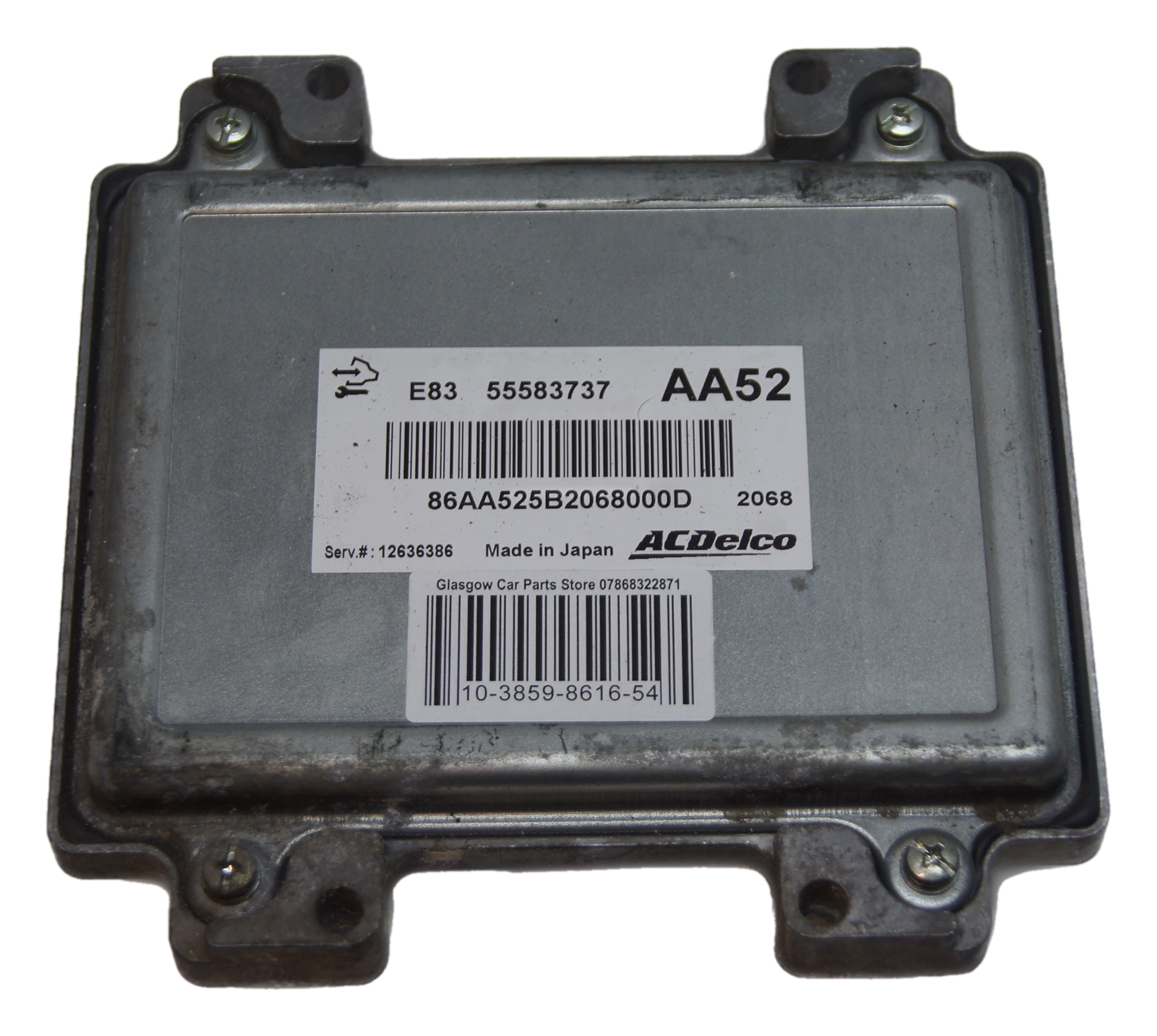 ECU VAUXHALL E83 55583737 AA52 PLUG AND PLAY. - Glasgow Car Parts Store
