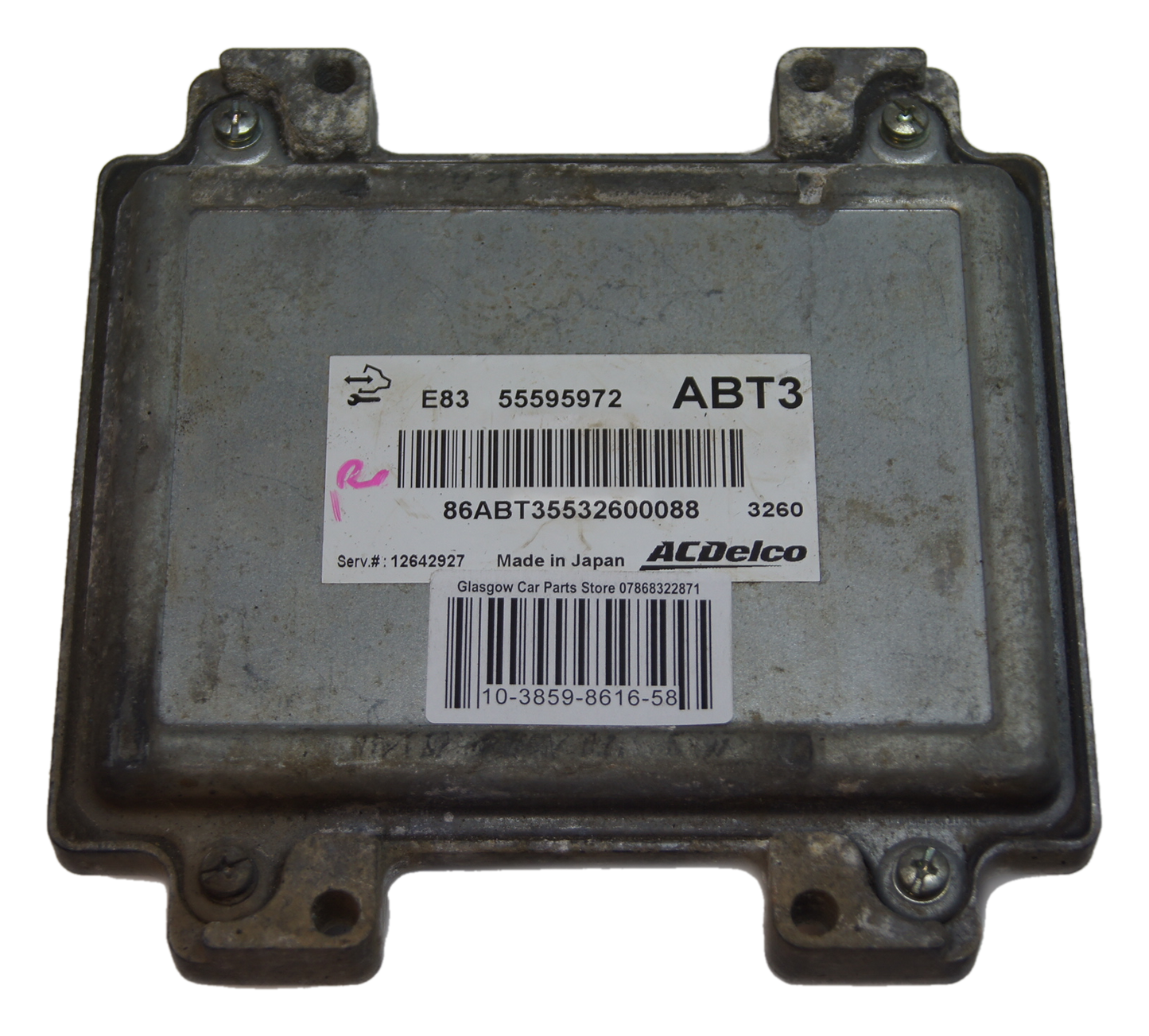 ECU VAUXHALL E83 55595972 ABT3 PLUG AND PLAY. - Glasgow Car Parts Store