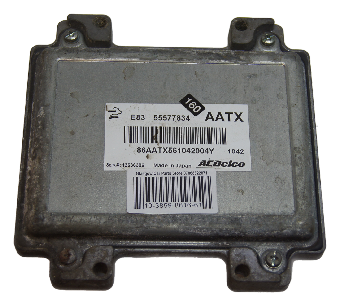ECU VAUXHALL E83 55577834 AATX PLUG AND PLAY. - Glasgow Car Parts Store