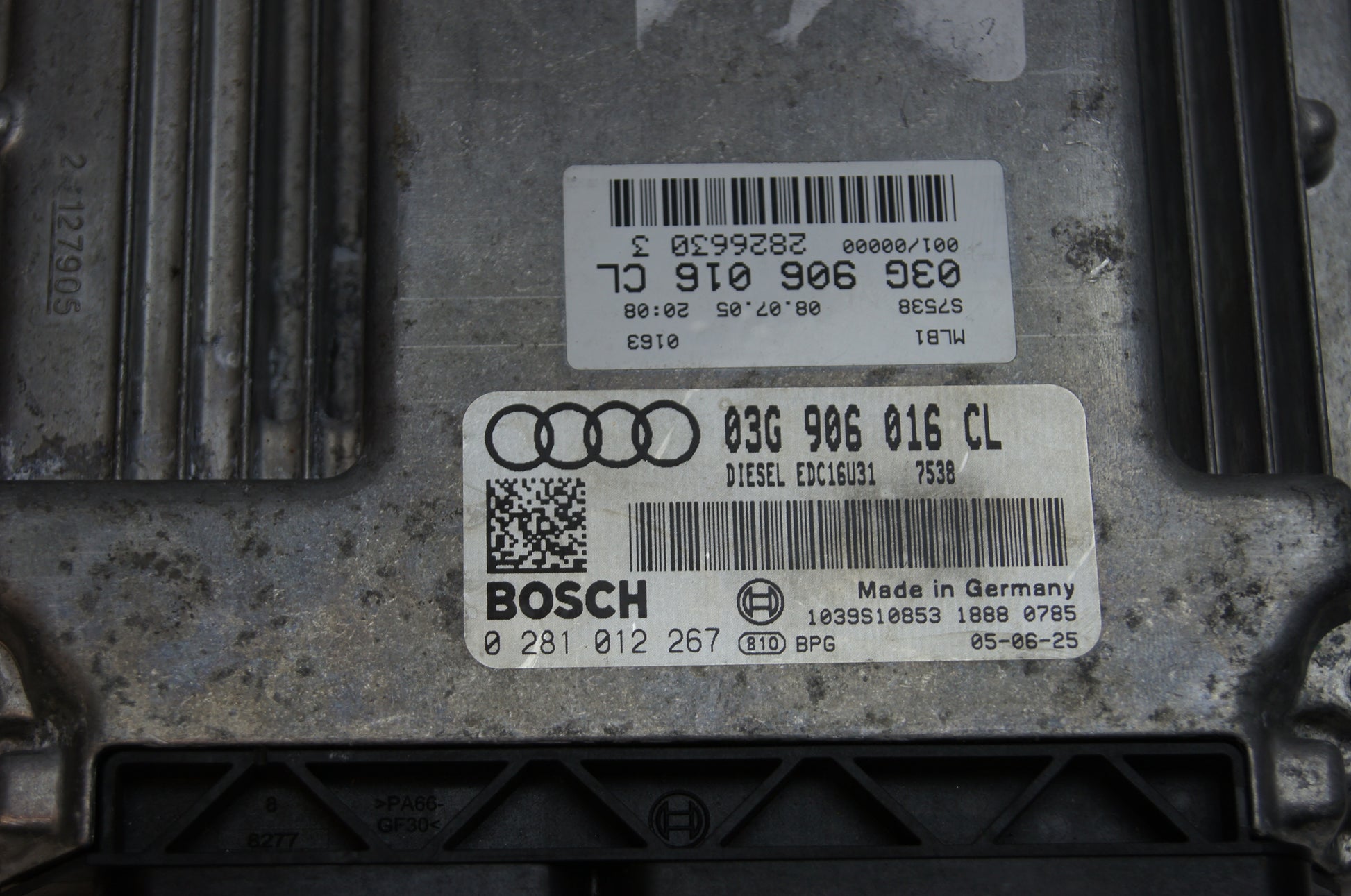 AUDI ECU 0281012267 03G906016CL IMMO OFF PLUG & PLAY - Glasgow Car Parts Store