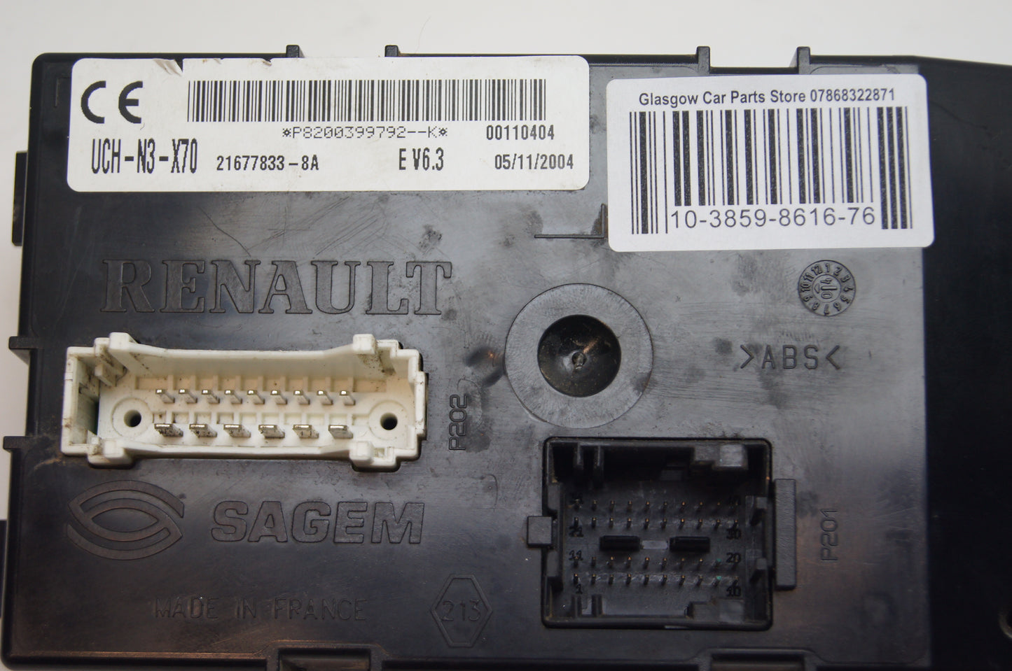 renault master UCH-N3-X70 p8200399792k VIRGIN. - Glasgow Car Parts Store