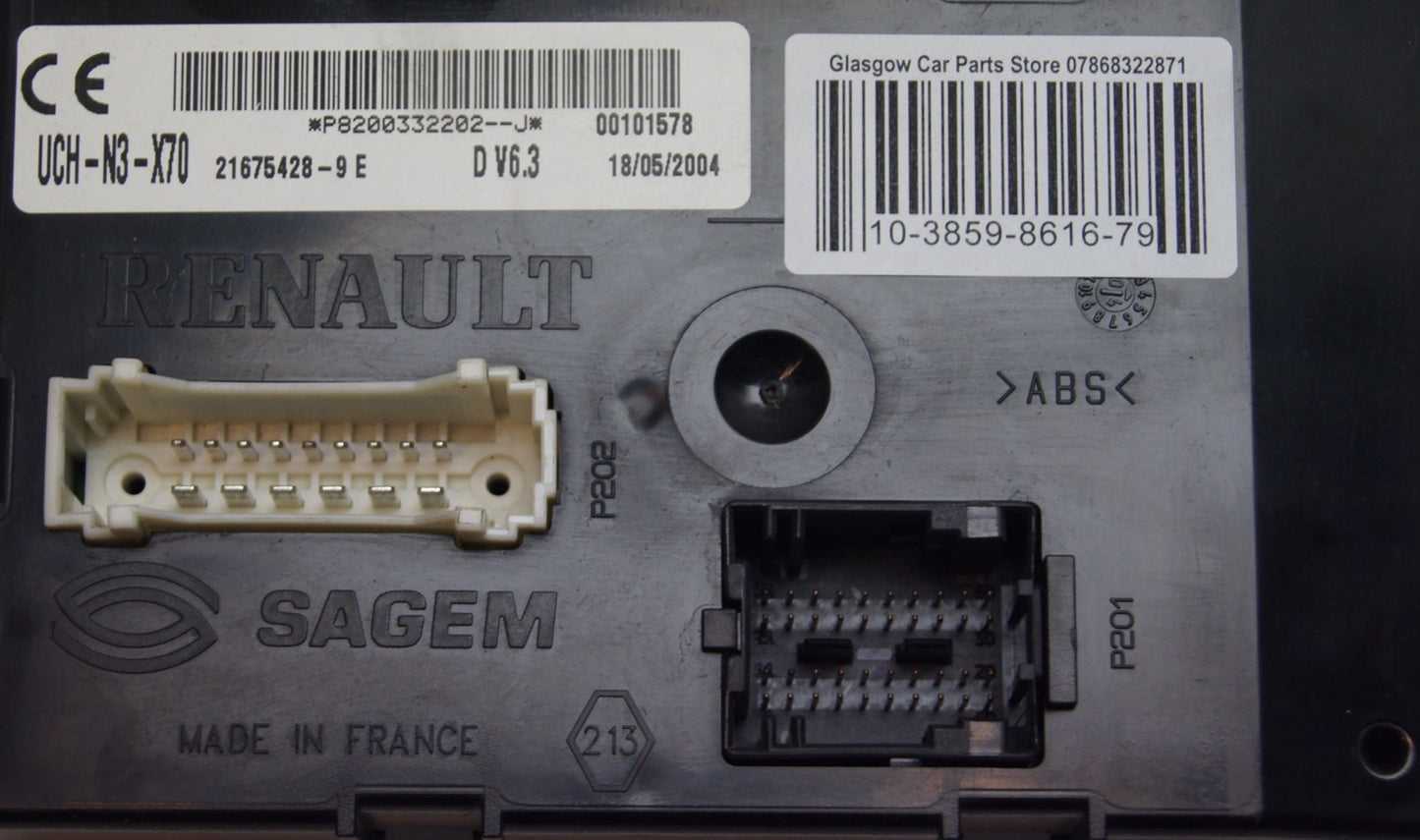 renault master  p8200332202j UCH-N3-X70 VIRGIN. - Glasgow Car Parts Store