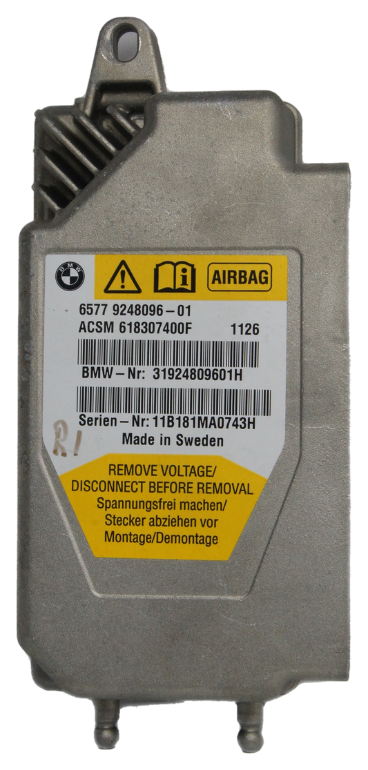 BMW F11 SRS CONTROL MODULE UNIT 6577924809601 31924809601H - Glasgow Car Parts Store