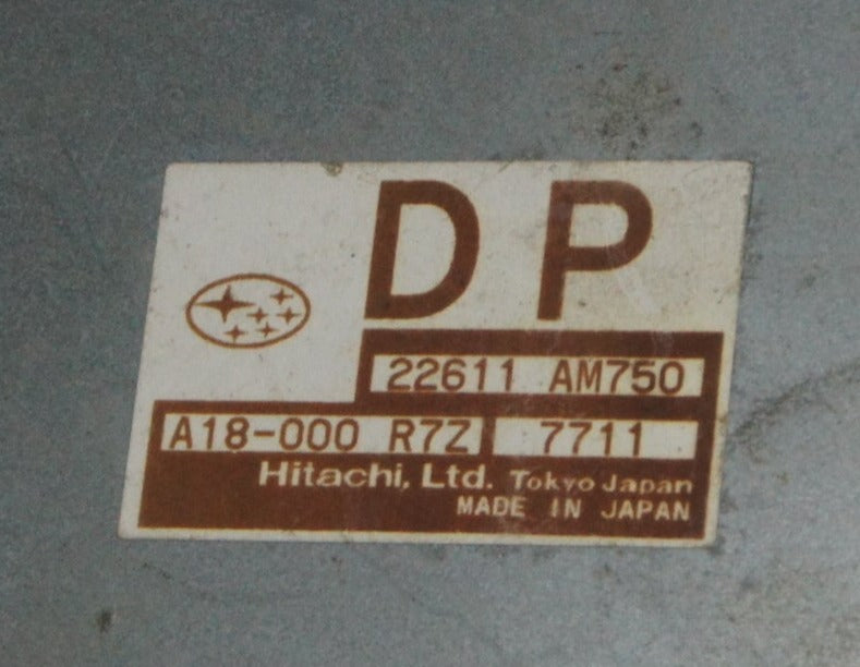 SUBARU IMPREZA ENGINE ECU 22611AM750 A18-000 R7Z - Glasgow Car Parts Store