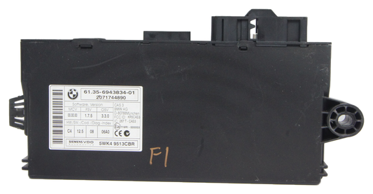 BMW 1 3 5 Series E60 E87 E90 CAS 3 Control Unit Key 6943834 - Glasgow Car Parts Store