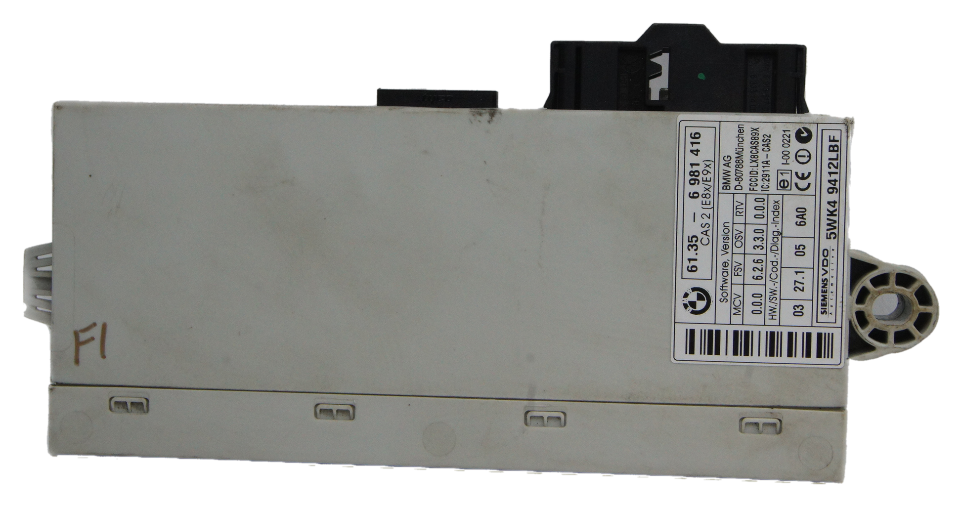 BMW E90 3 Series 6981416 5wk49412 CAS2 Control Unit - Glasgow Car Parts Store