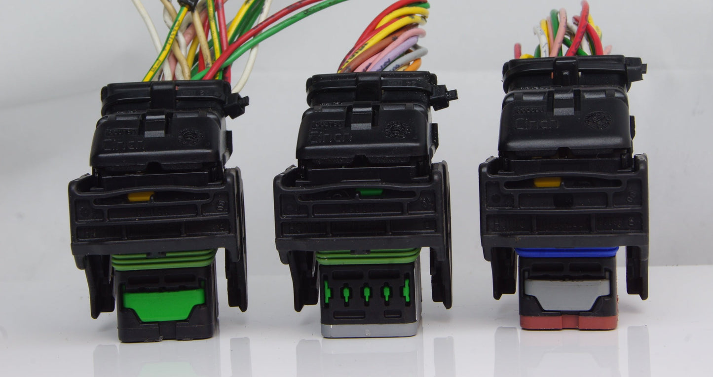 PEUGEOT CITROEN S2000-1 ECU Connector Socket Male Plug set. - Glasgow Car Parts Store