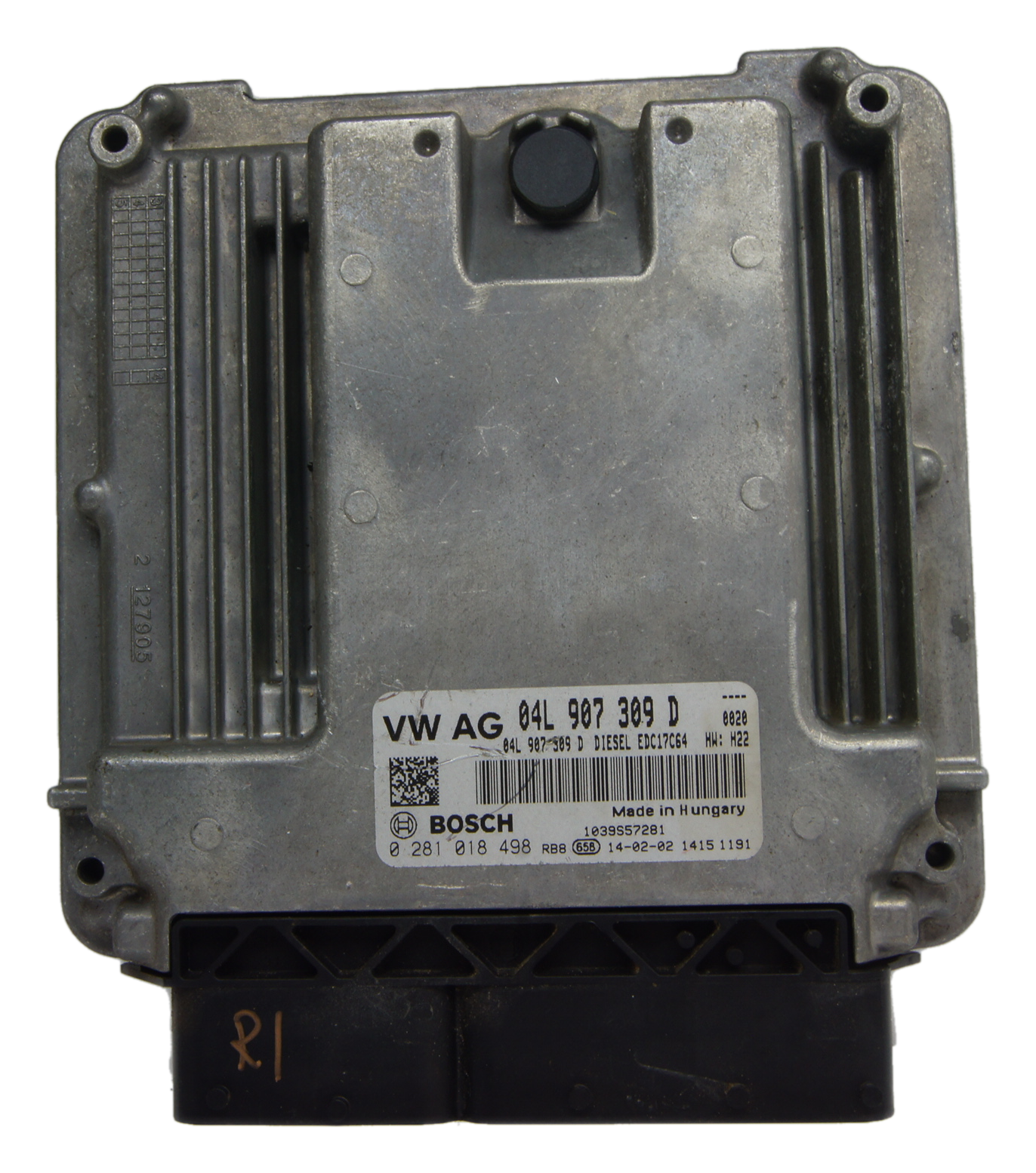 VW SEAT 2.0 DIESEL ENGINE ECU 04L907309D 0281018498 EDC17C64 - Glasgow Car Parts Store