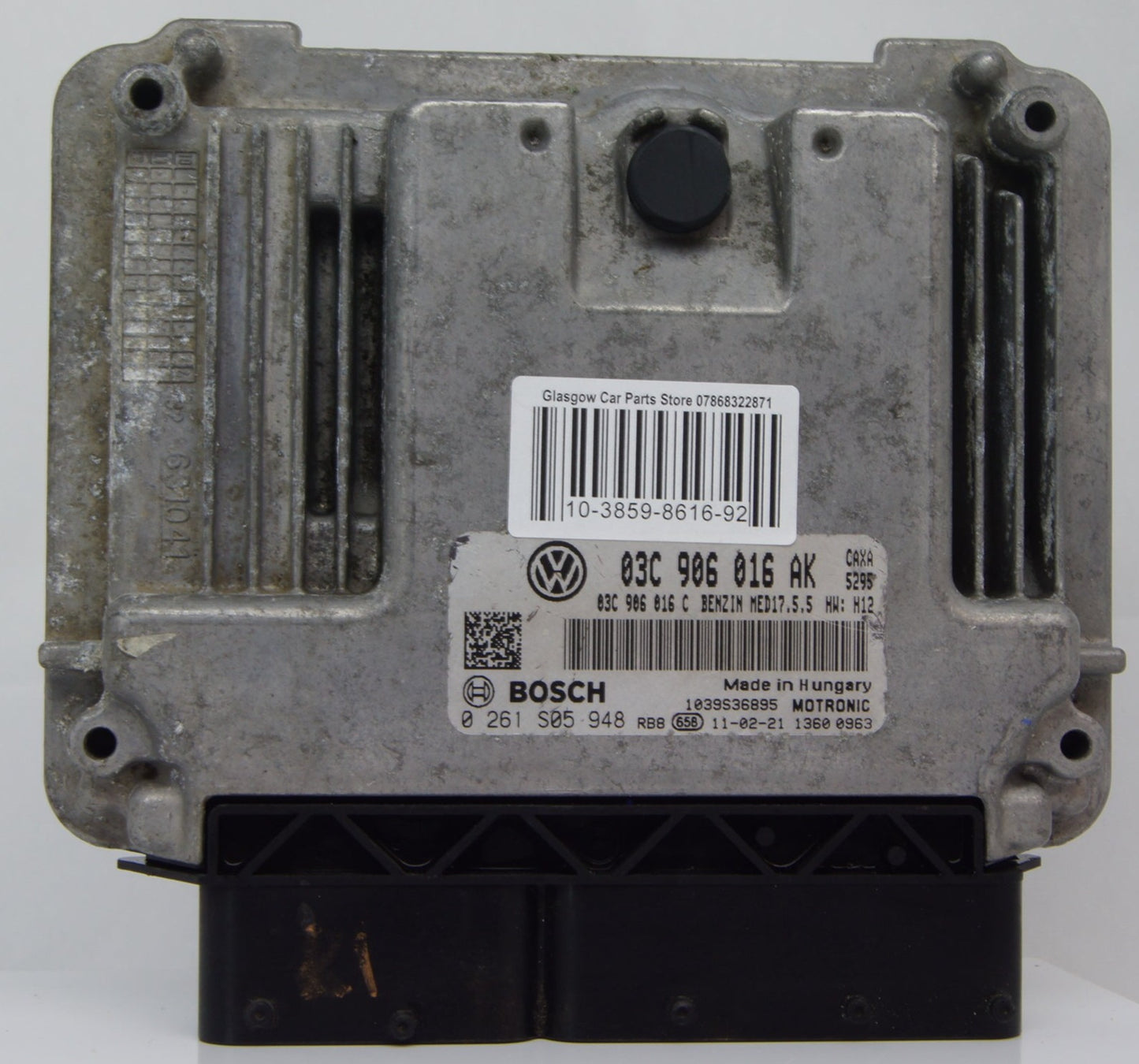 Vw Skoda 1.4 engine control unit ecu 03C906016AK 0261S05948 MED17.5.5