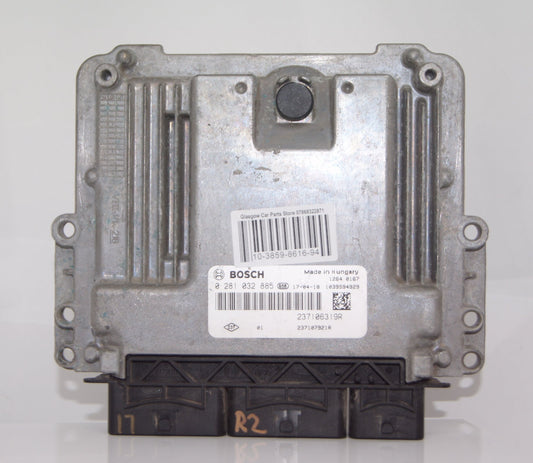 Ecu engine control unit Renault  Mercedes Citan 237106319R  0281032885 1039S94929. - Glasgow Car Parts Store
