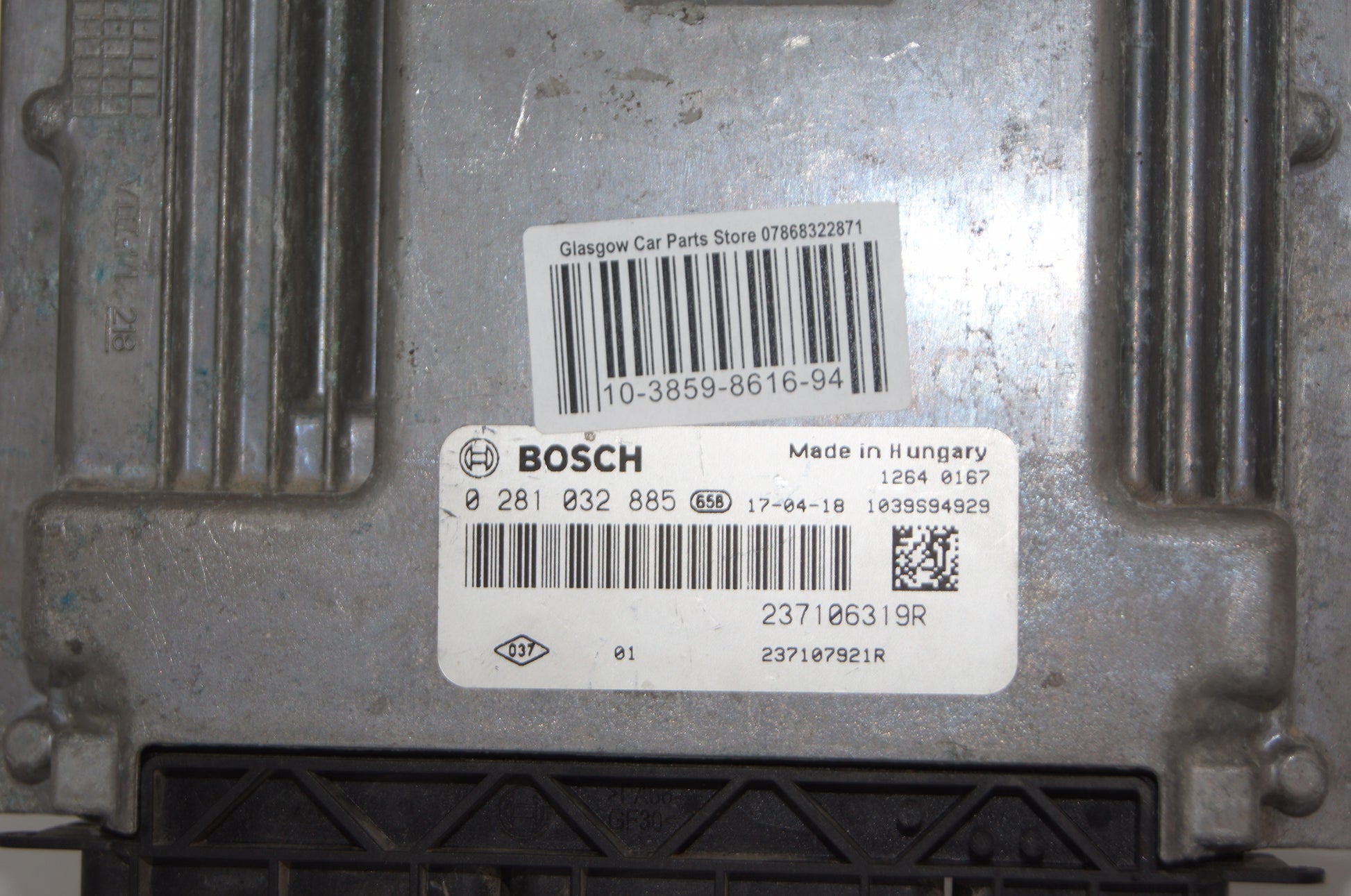 Ecu engine control unit Renault  Mercedes Citan 237106319R  0281032885 1039S94929. - Glasgow Car Parts Store
