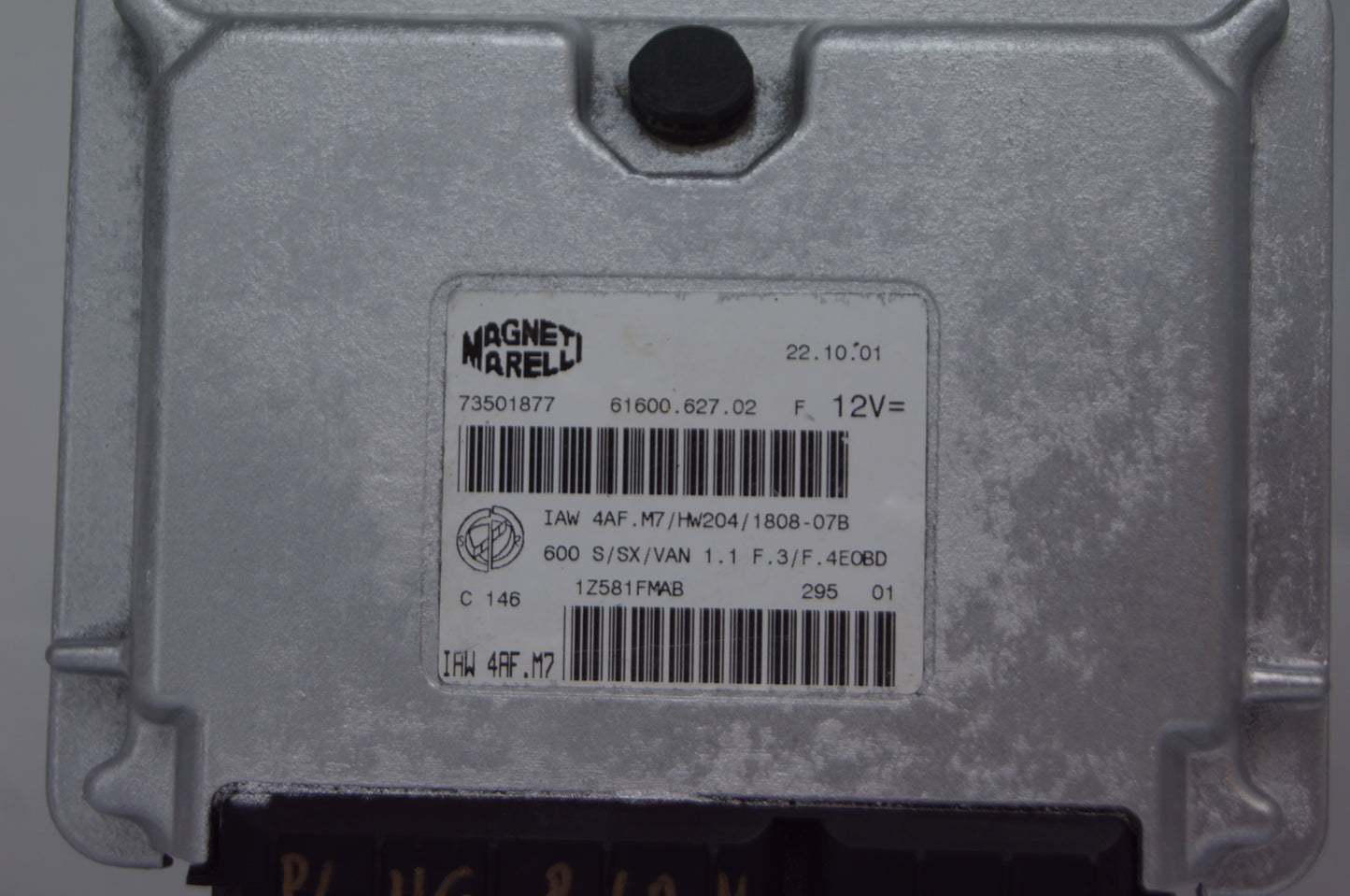 Fiat Seicento 1.1 ECU 73501877 IAW4AF.M7/HW204/1808-07b Plug & Play - Glasgow Car Parts Store