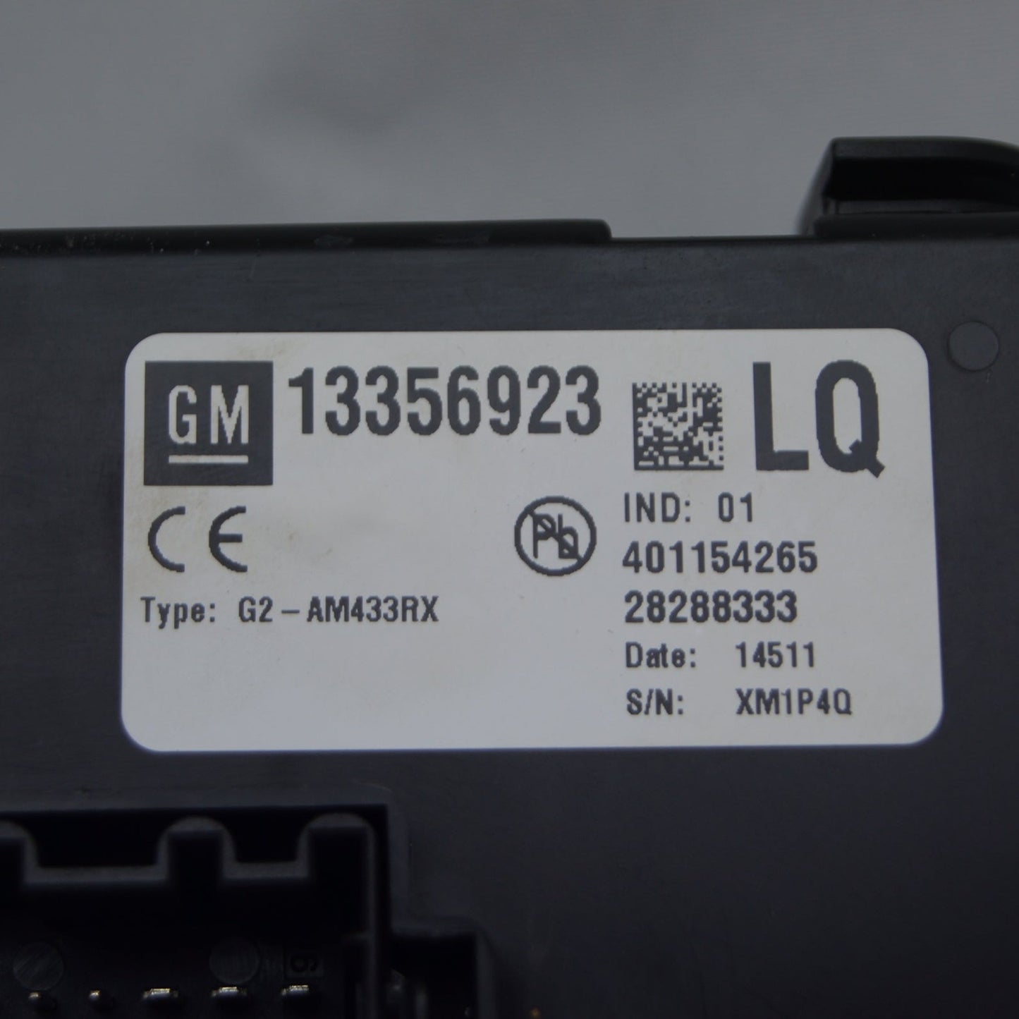 VAUXHALL MERIVA B BODY CONTROL MODULE 13356923  LQ VIRGIN. - Glasgow Car Parts Store