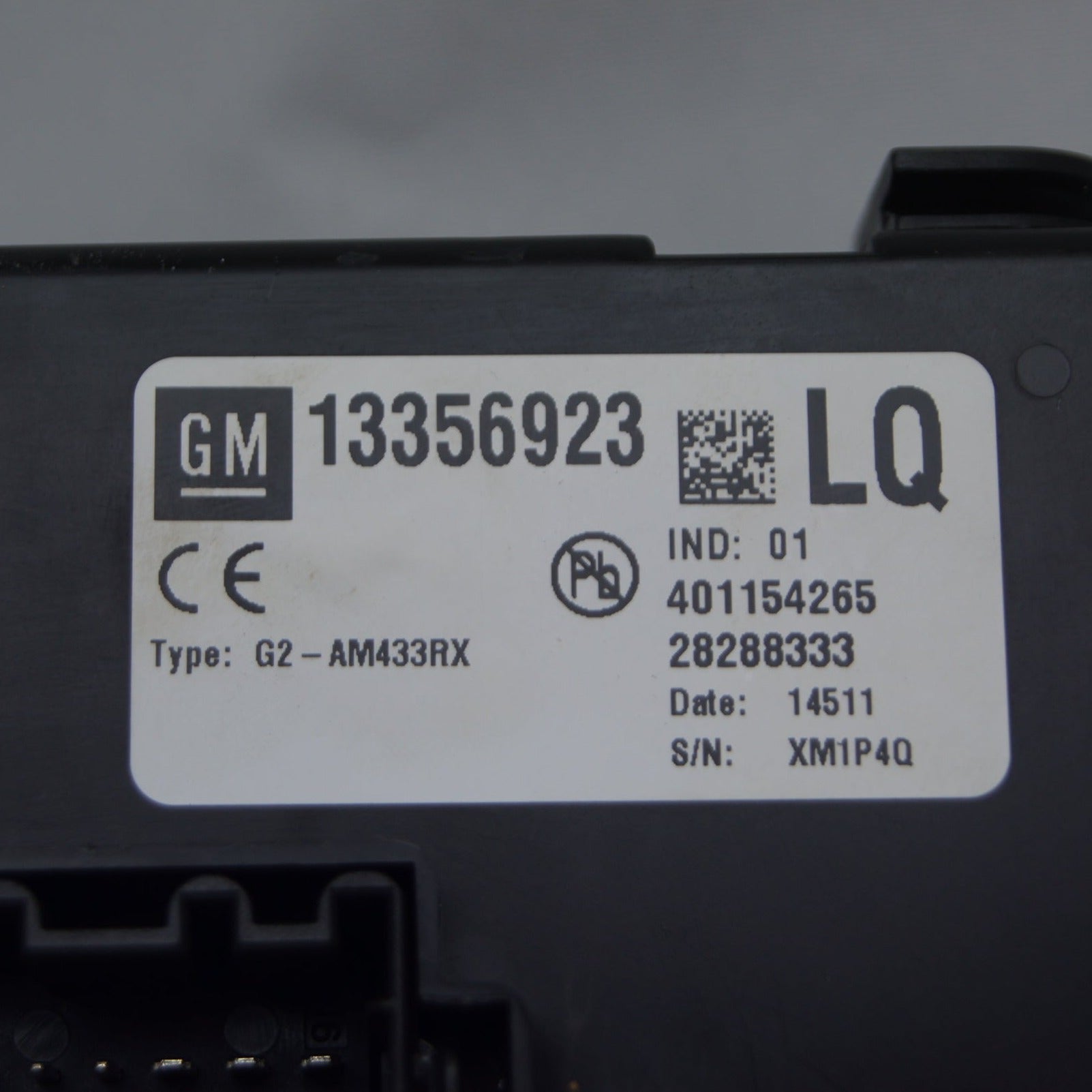VAUXHALL MERIVA B BODY CONTROL MODULE 13356923  LQ VIRGIN. - Glasgow Car Parts Store