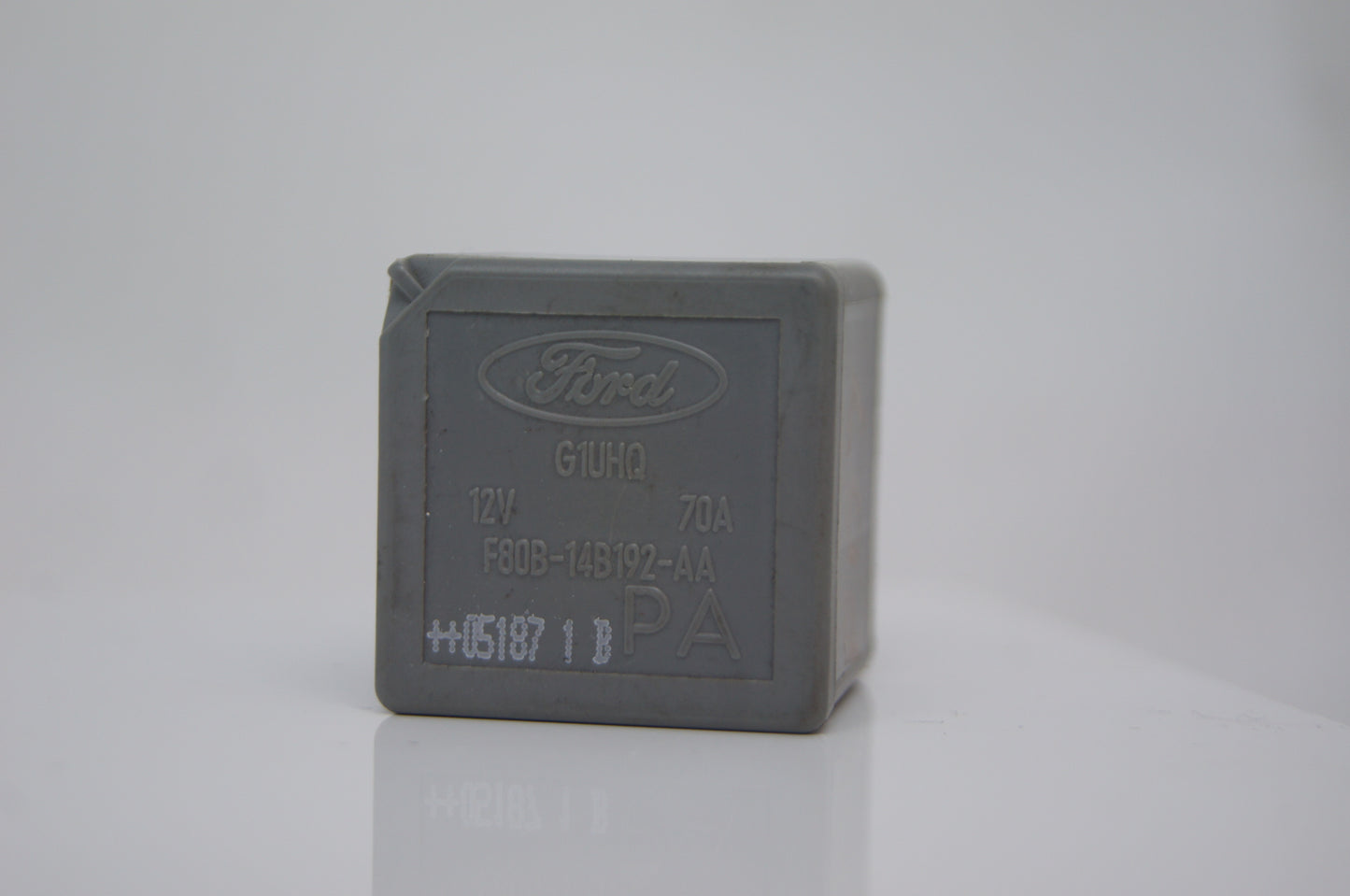 F80B-14B192-AA  Ford Multi-Use 4-Pin Grey Relay 70A , 12v - Glasgow Car Parts Store