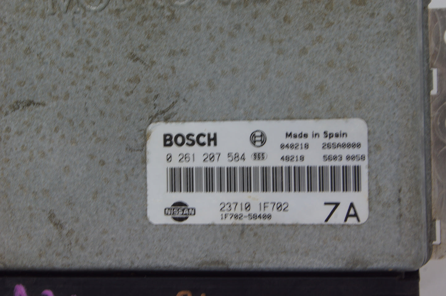 NISSAN MICRA II K11 Engine control unit ECU 0261207584 - Glasgow Car Parts Store