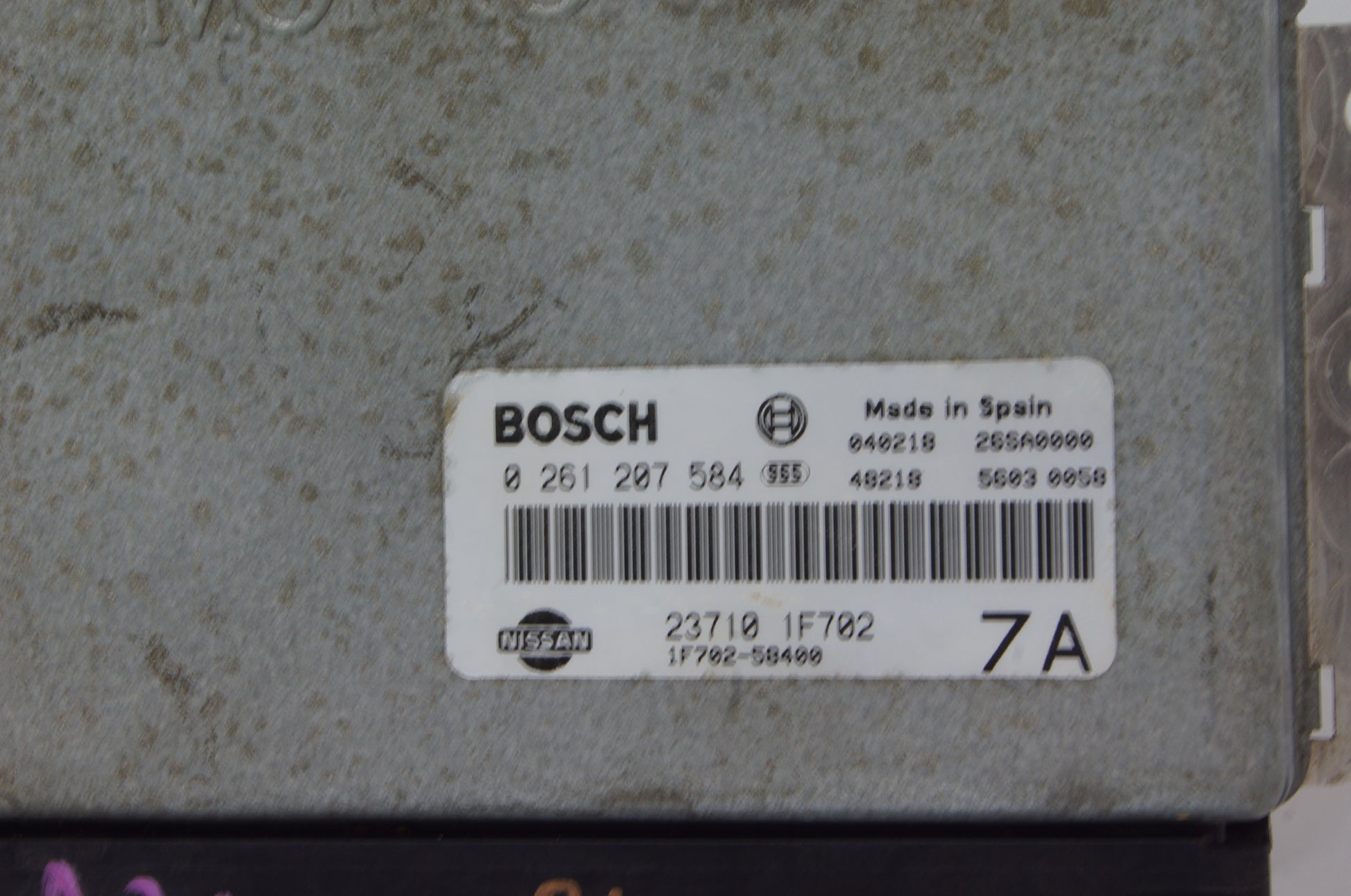 NISSAN MICRA II K11 Engine control unit ECU 0261207584 - Glasgow Car Parts Store