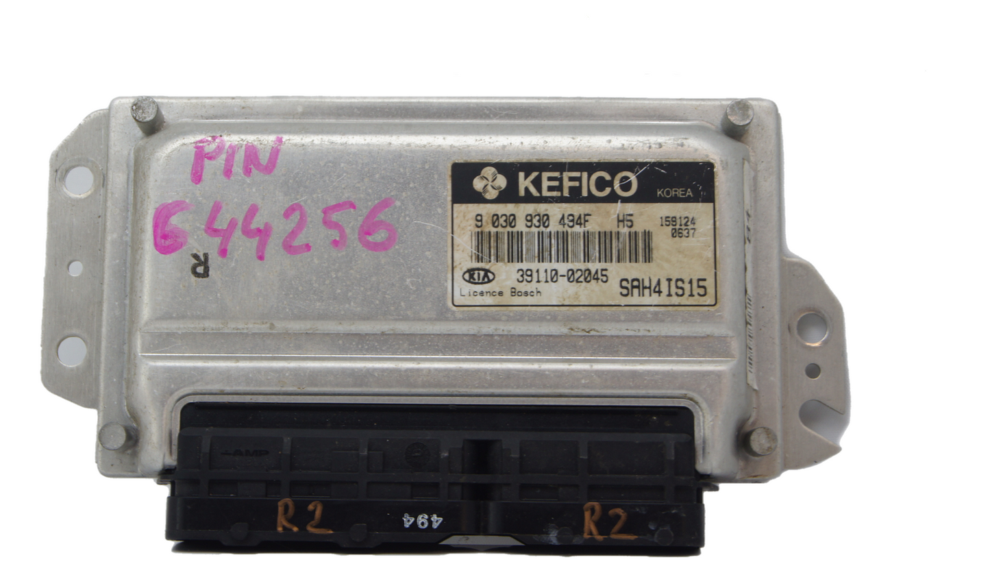 KIA 1.1 PETROL ECU ENGINE CONTROL UNIT 39110-02045 PLUG AND PLAY - Glasgow Car Parts Store