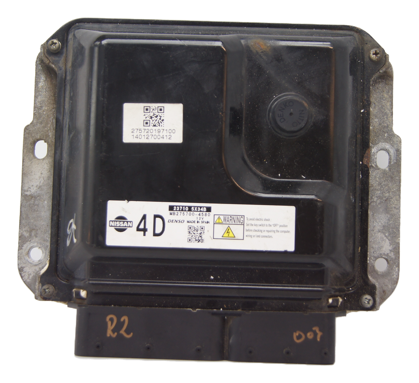 NISSAN NAVARA 2.5 ecu  23710 5X34B DENSO ECU - Glasgow Car Parts Store