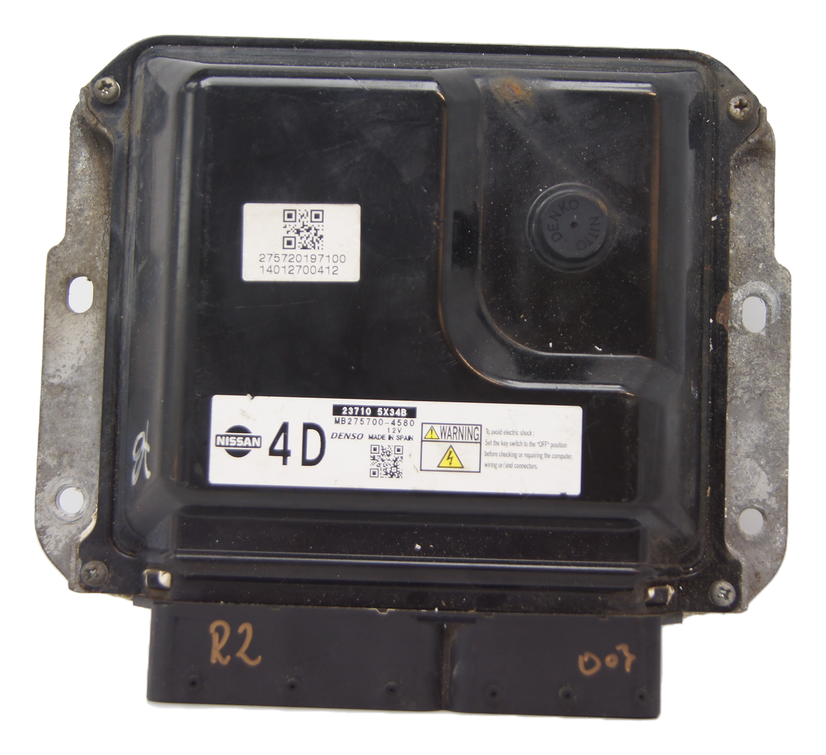 NISSAN NAVARA 2.5 ecu  23710 5X34B DENSO ECU - Glasgow Car Parts Store