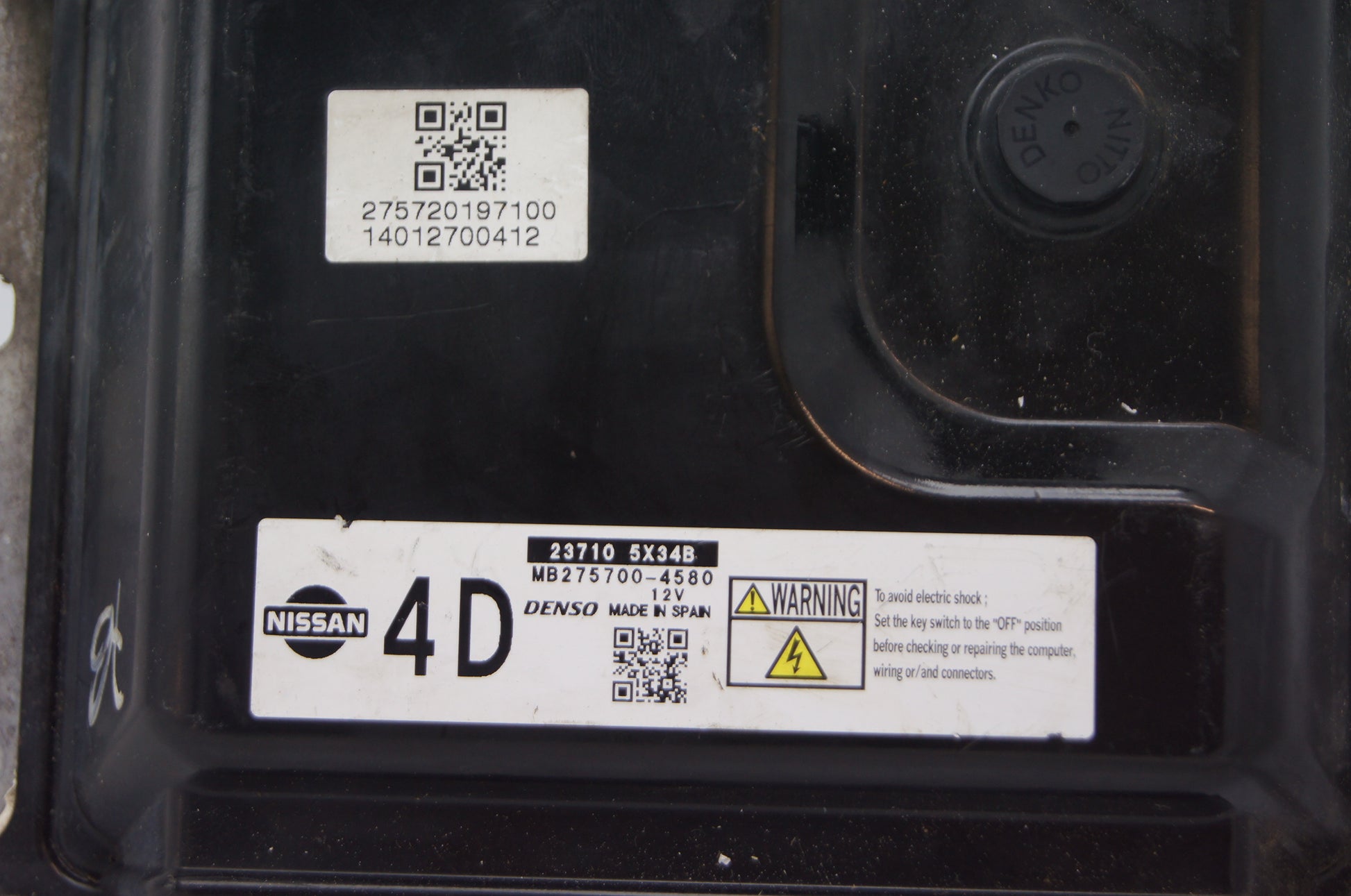 NISSAN NAVARA 2.5 ecu  23710 5X34B DENSO ECU - Glasgow Car Parts Store