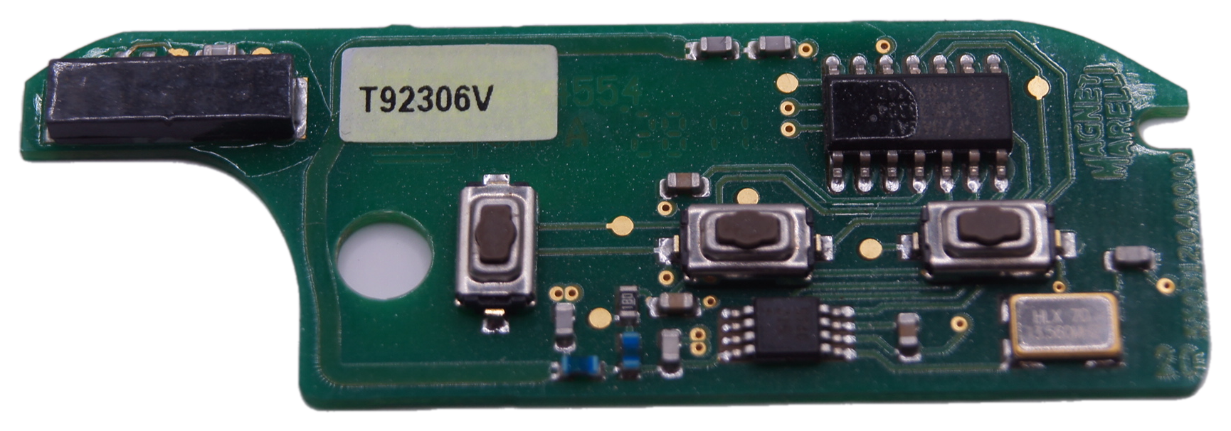 Fiat  3 Button Key Circuit Board - 550312040000 - Glasgow Car Parts Store