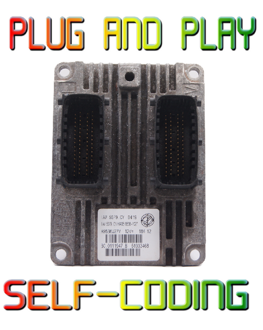 CHRYSLER ECU, IAW 5SF9.CY, HW405/8836-YC27, BC.0111947.B, 51933468 PLUG&PLAY. - Glasgow Car Parts Store