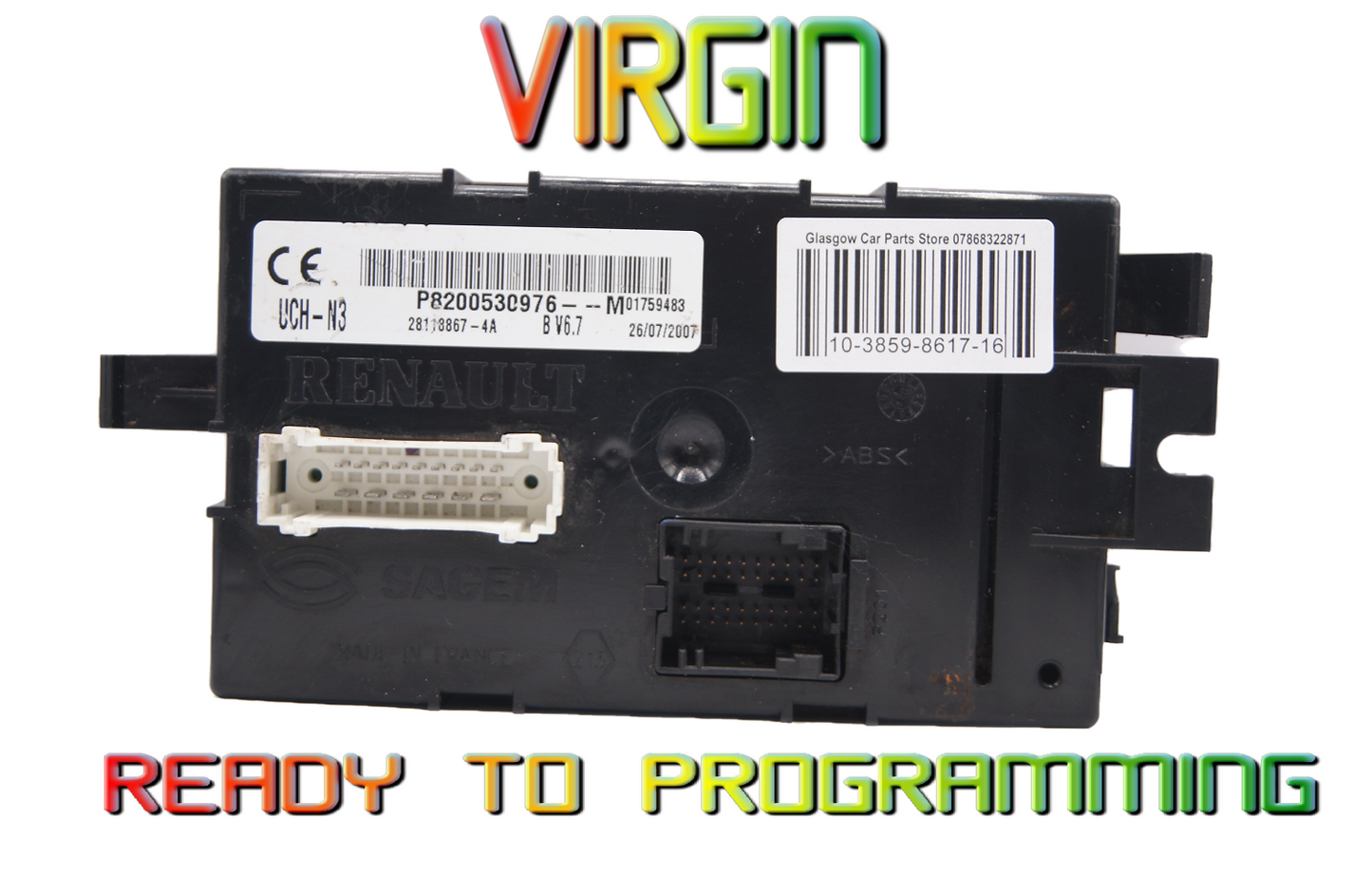 P8200530976 M Vauxhall Vivaro Renault Trafic BCM UCH-N3 28118867-4A.VIRGIN. - Glasgow Car Parts Store
