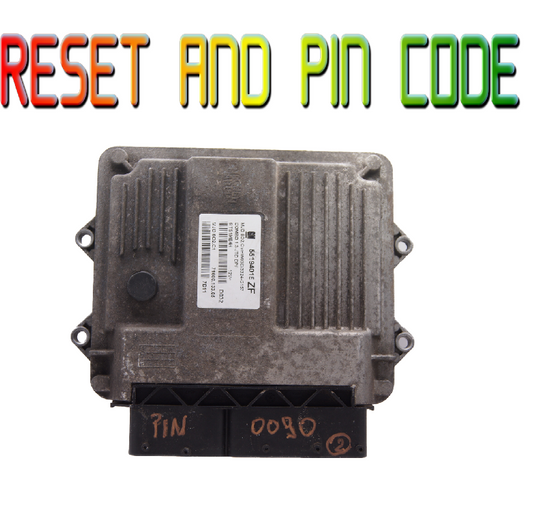 Vauxhall Opel Corsa C Combo ECU 55194015 ZF MJD6O2.C1 RESET AND PIN. - Glasgow Car Parts Store