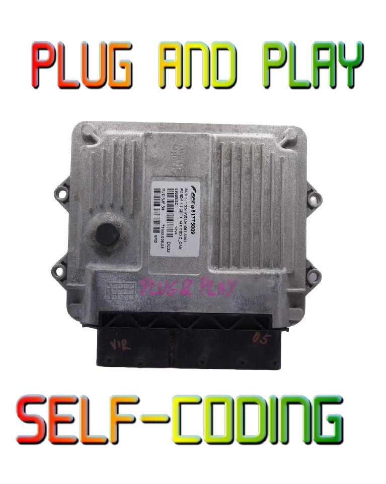 Fiat Punto 1.3JTD 51775009 MJD6JF.S3 / HW01A PLUG AND PLAY SELF-CODING. - Glasgow Car Parts Store