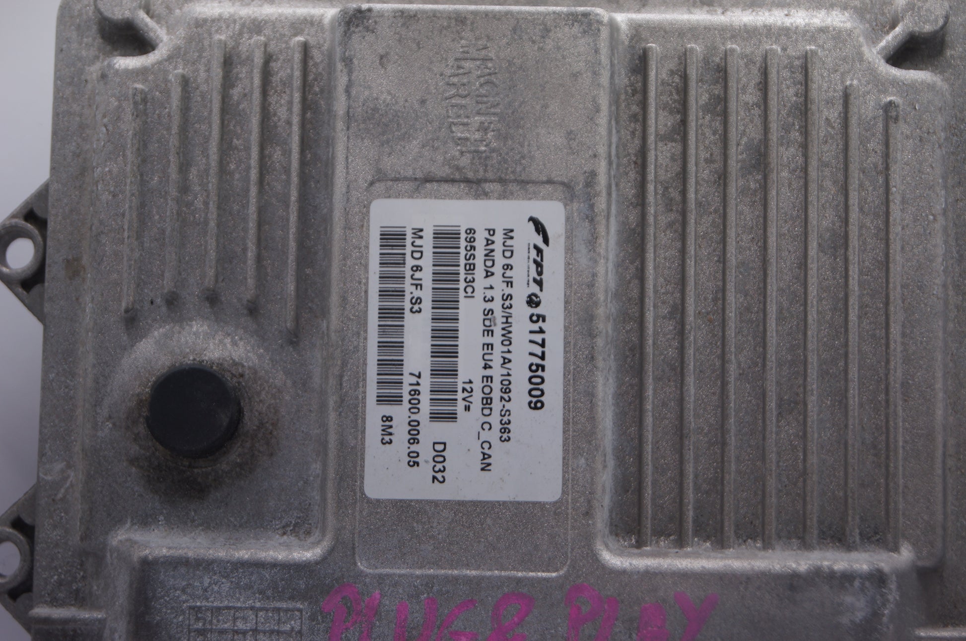 Fiat Punto 1.3JTD 51775009 MJD6JF.S3 / HW01A PLUG AND PLAY SELF-CODING. - Glasgow Car Parts Store