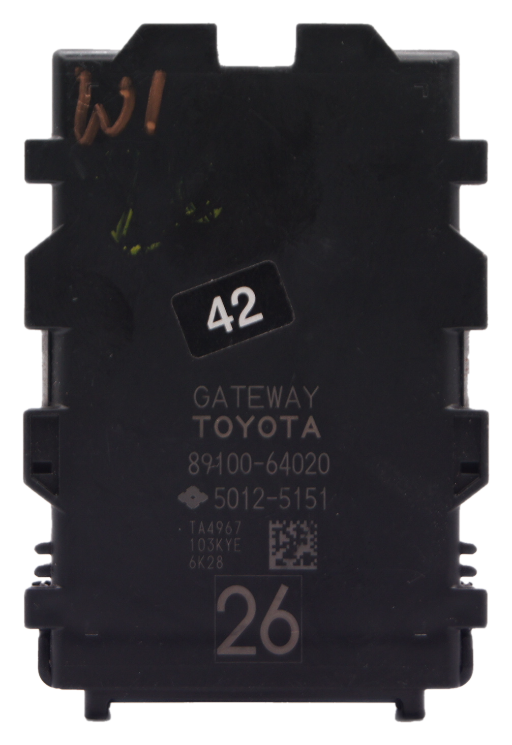 TOYOTA VERSO GATEWAY MODULE 89100-64020. - Glasgow Car Parts Store