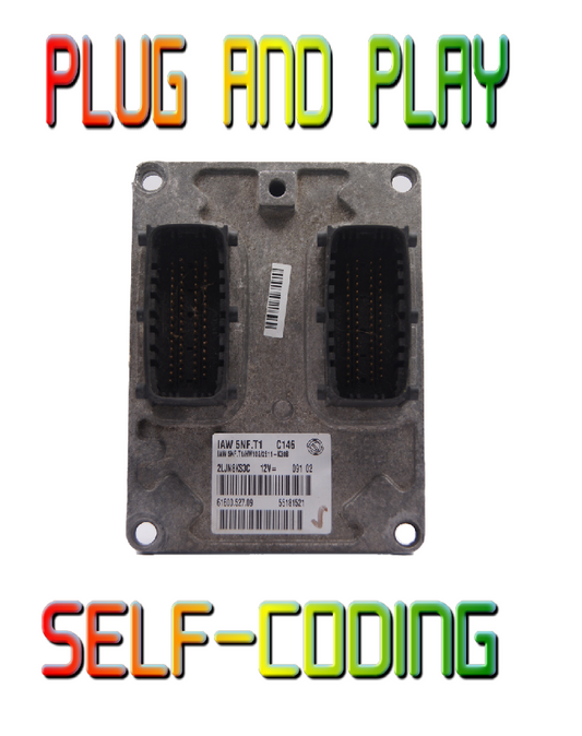 ECU iaw 5nf.t1/HW102 fiat stilo 1.6 16V  PLUG AND PLAY SELF-CODING. - Glasgow Car Parts Store