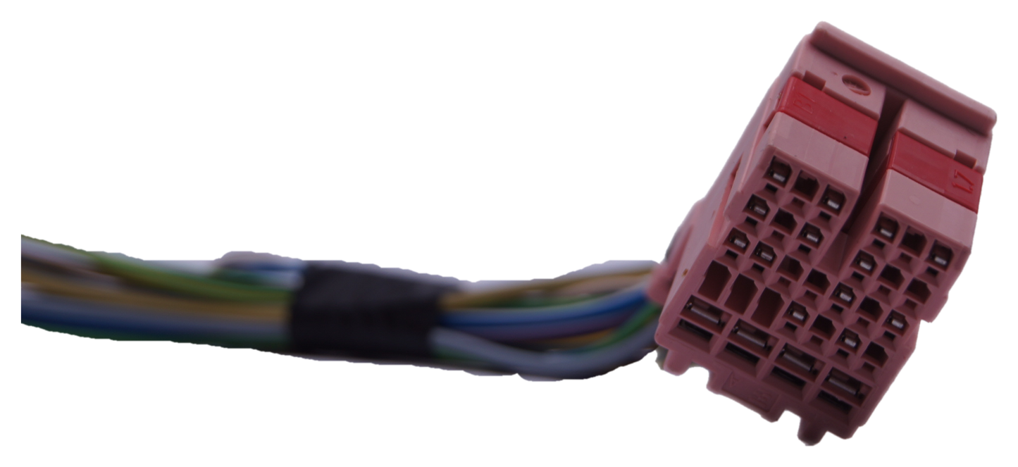 PINK  PLUG FOR BCM BODY CONTROL UNIT VAUXHALL ASTRA J 13586588 - Glasgow Car Parts Store