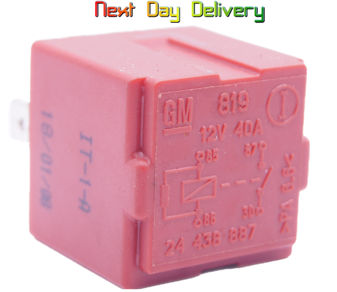 Fiat Grande Punto Engine Management Relay 05-12 4 Pin - Glasgow Car Parts Store