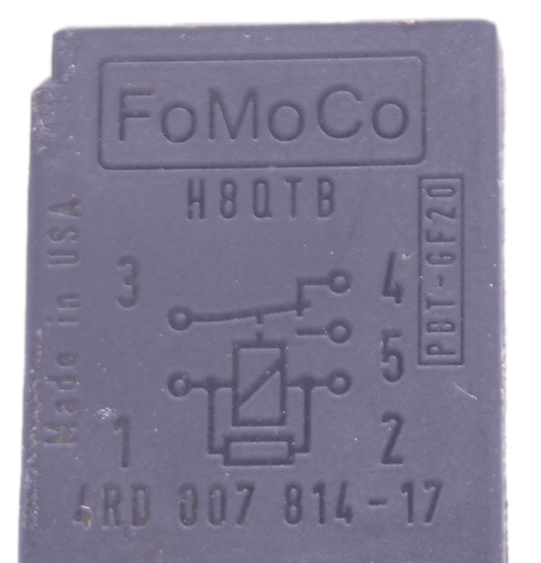100-FORD LAND ROVER 4RD007814-17 6G9T-14B192-BA Relay. - Glasgow Car Parts Store