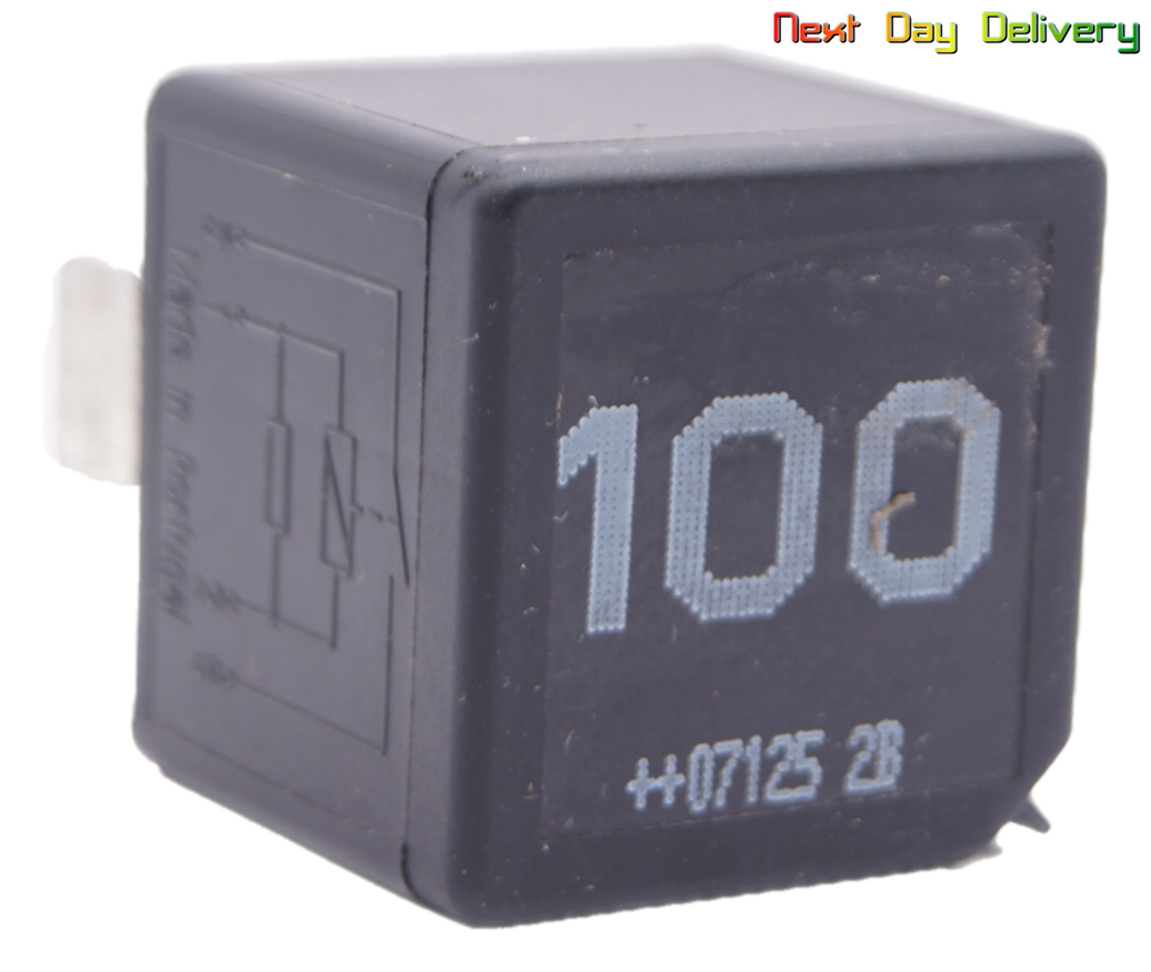 VW Audi  ECU & Fuel Pump 4-Pin Black Relay  7M0951253A 95VW10K705CA - Glasgow Car Parts Store