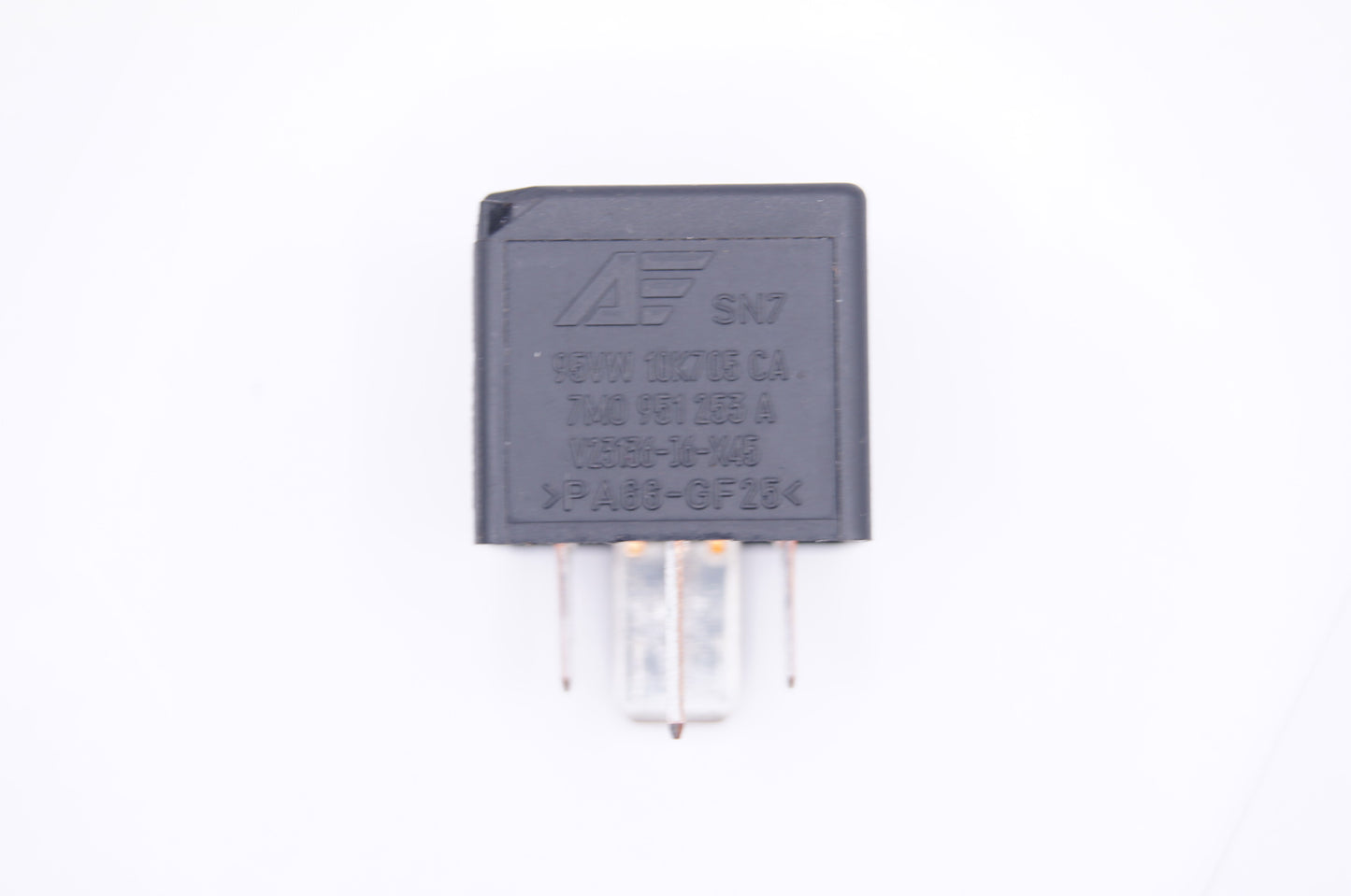 VW Audi  ECU & Fuel Pump 4-Pin Black Relay  7M0951253A 95VW10K705CA - Glasgow Car Parts Store